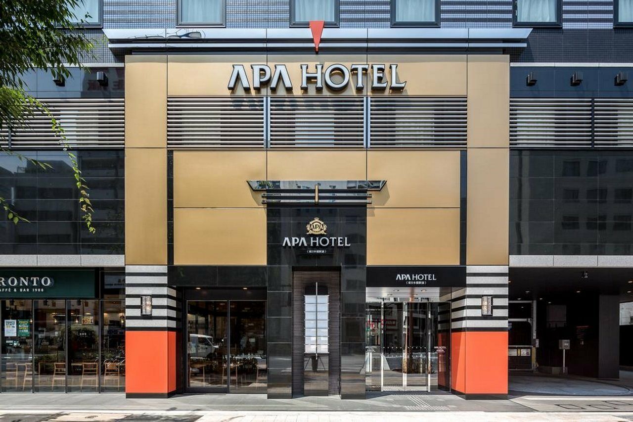 Apa Hotel Higashi Nihombashi Ekimae Tokyo prefektur Exteriör bild